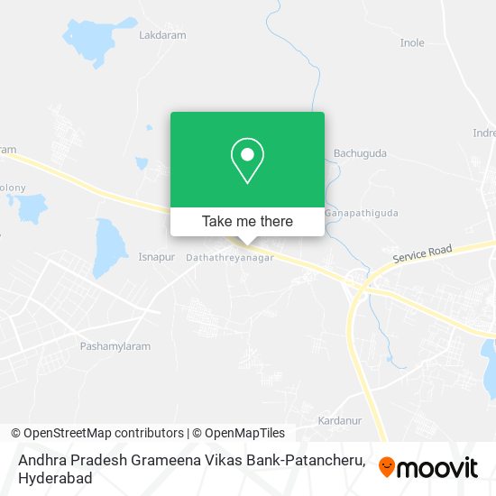 Andhra Pradesh Grameena Vikas Bank-Patancheru map