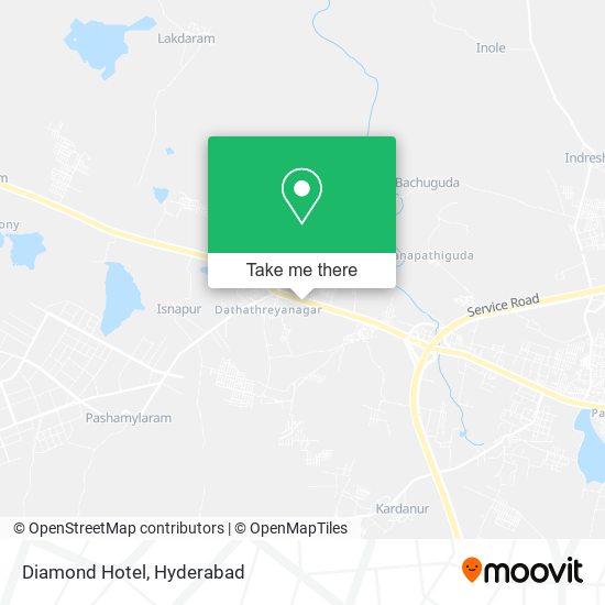 Diamond Hotel map