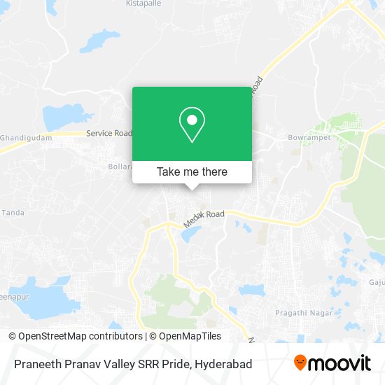 Praneeth Pranav Valley SRR Pride map
