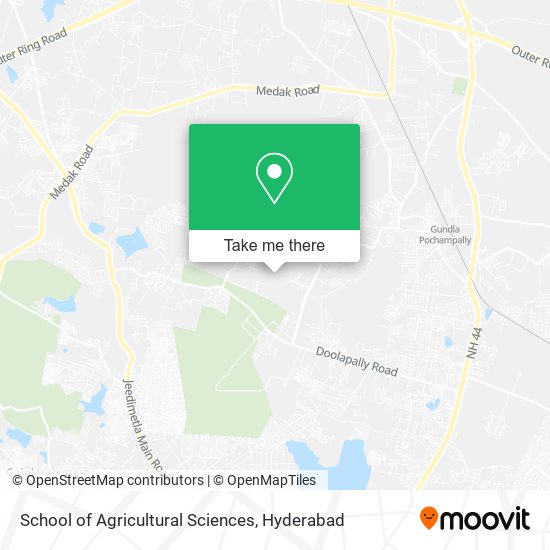 School of Agricultural Sciences map