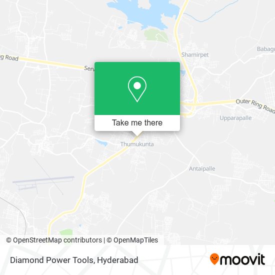 Diamond Power Tools map