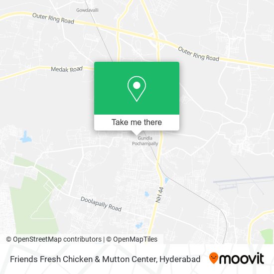 Friends Fresh Chicken & Mutton Center map