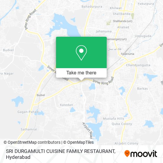 SRI DURGAMULTI CUISINE FAMILY RESTAURANT map