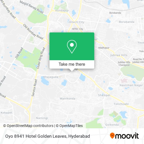 Oyo 8941 Hotel Golden Leaves map