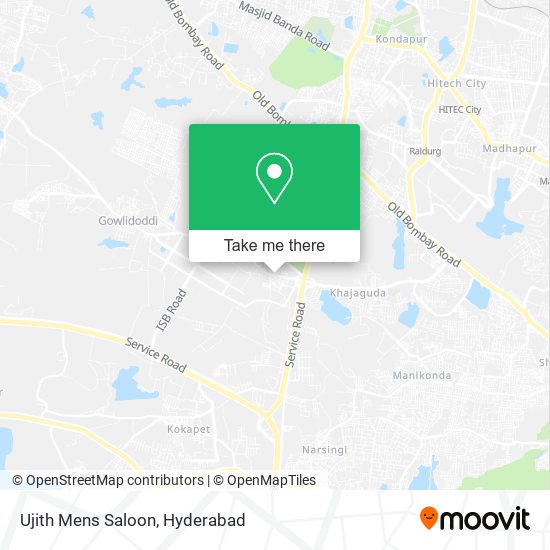 Ujith Mens Saloon map