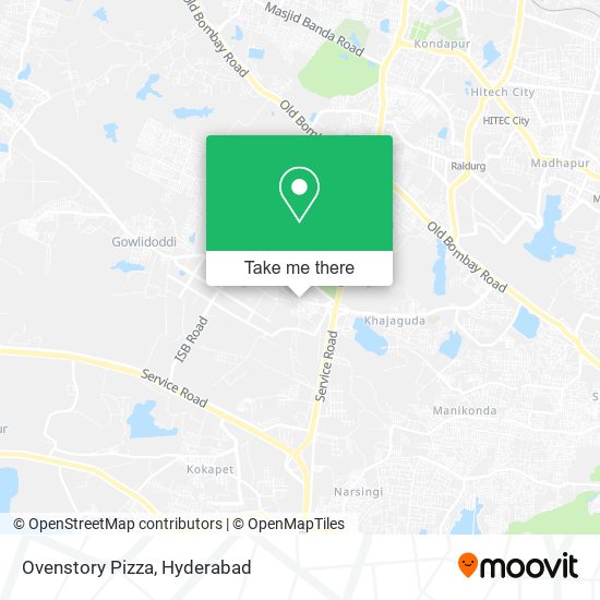 Ovenstory Pizza map