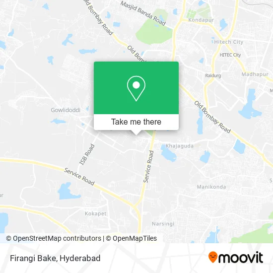 Firangi Bake map