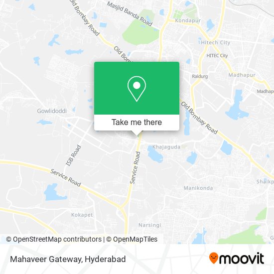 Mahaveer Gateway map