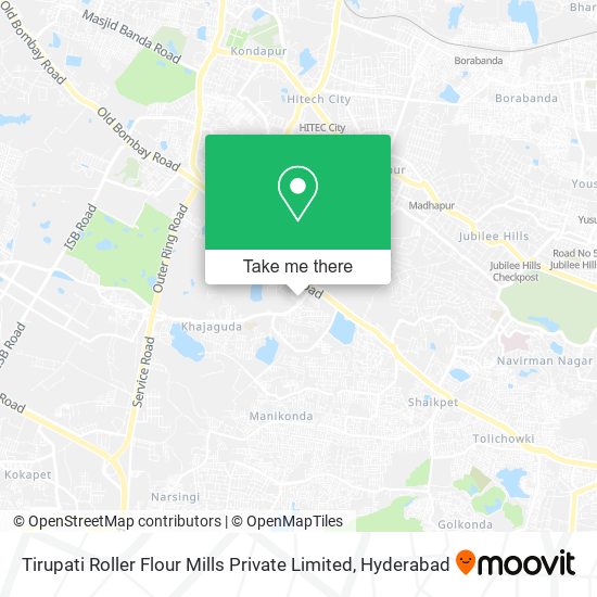 Tirupati Roller Flour Mills Private Limited map