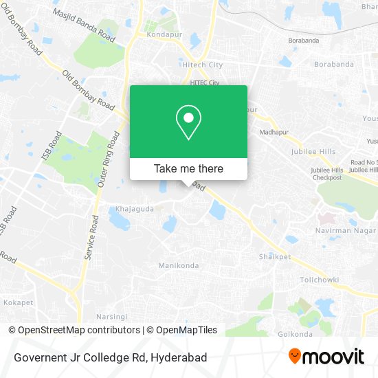 Governent Jr Colledge Rd map