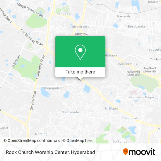 Rock Church Worship Center map