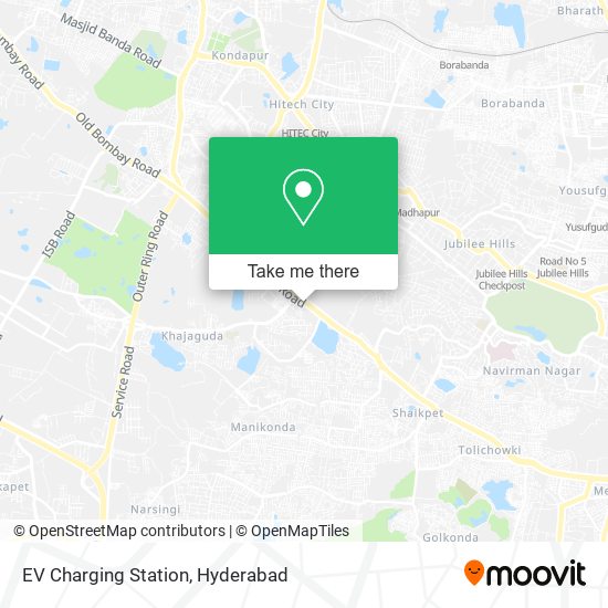 EV Charging Station map