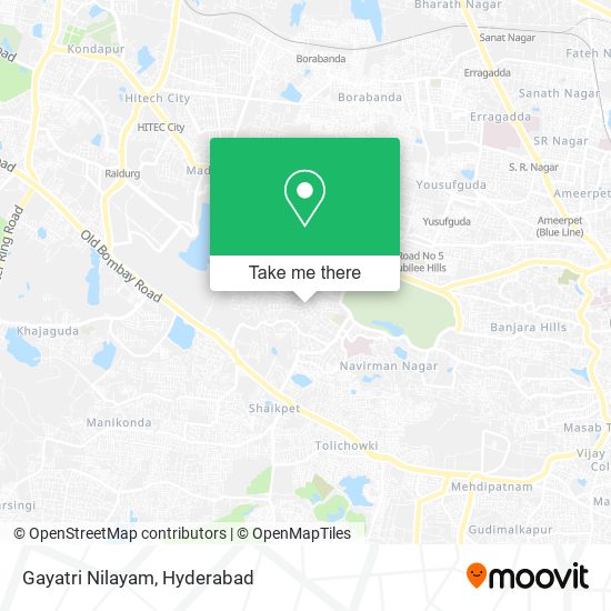 Gayatri Nilayam map