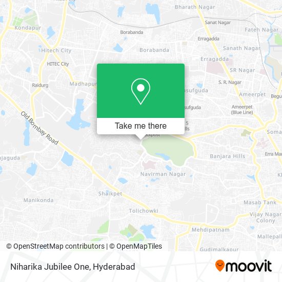 Niharika Jubilee One map