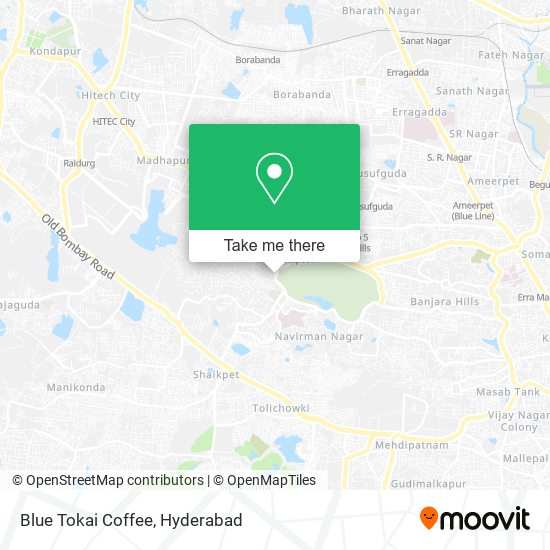 Blue Tokai Coffee map