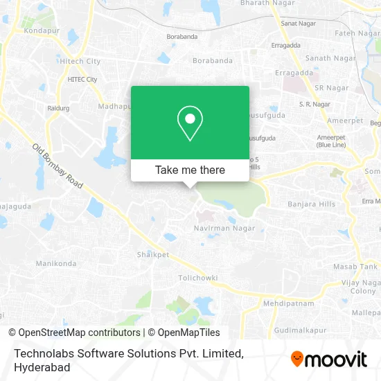 Technolabs Software Solutions Pvt. Limited map