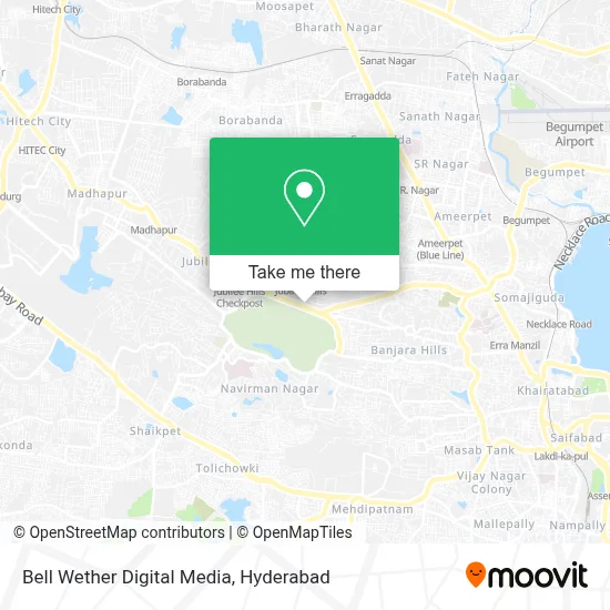 Bell Wether Digital Media map