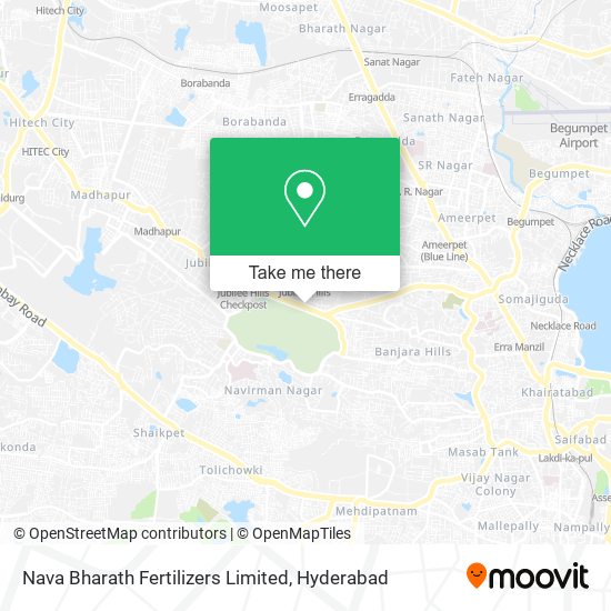 Nava Bharath Fertilizers Limited map