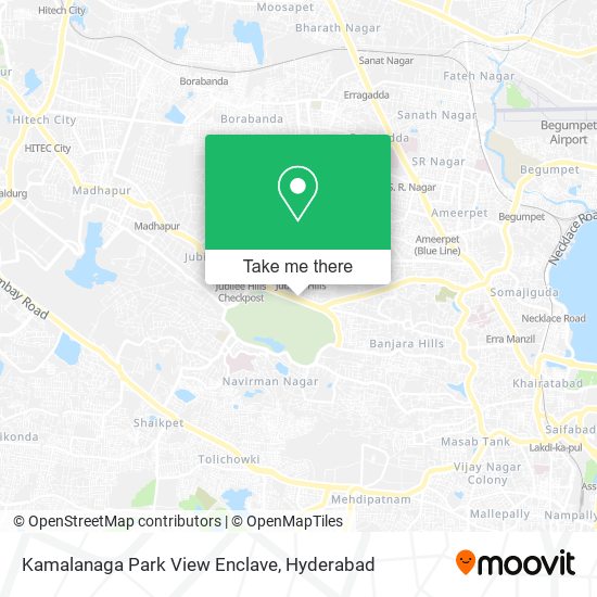 Kamalanaga Park View Enclave map
