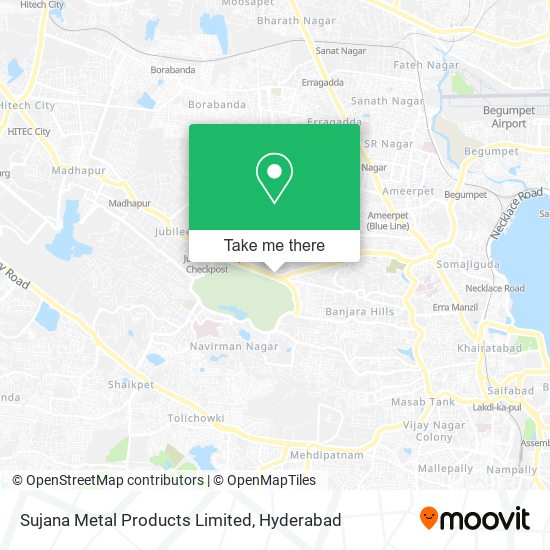 Sujana Metal Products Limited map