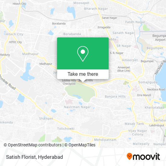 Satish Florist map