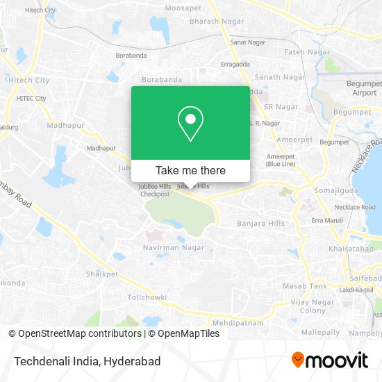 Techdenali India map