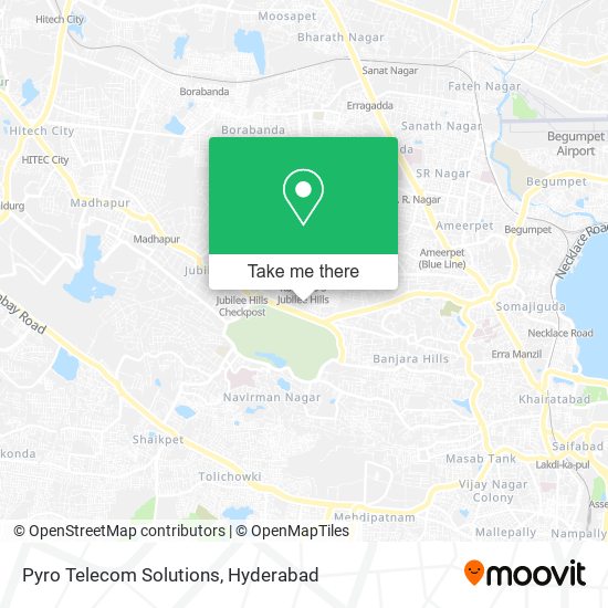 Pyro Telecom Solutions map