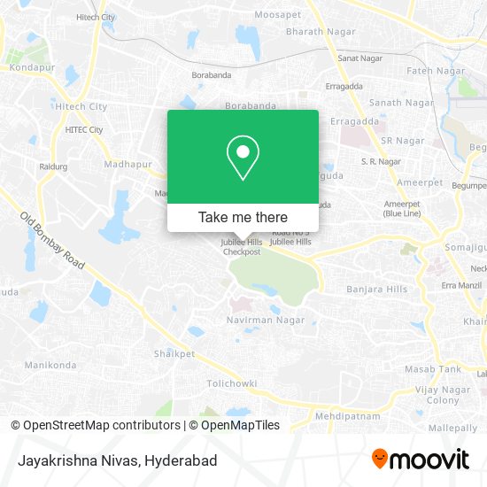 Jayakrishna Nivas map