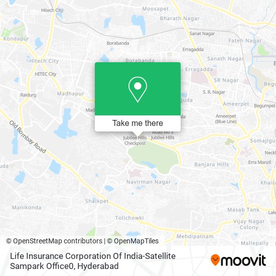 Life Insurance Corporation Of India-Satellite Sampark Office0 map