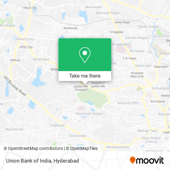 Union Bank of India map