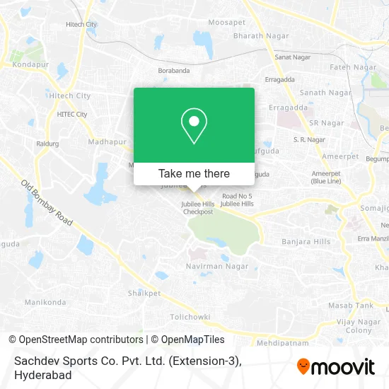 Sachdev Sports Co. Pvt. Ltd. (Extn-3) map