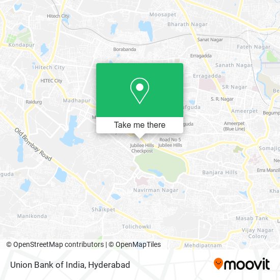 Union Bank of India map