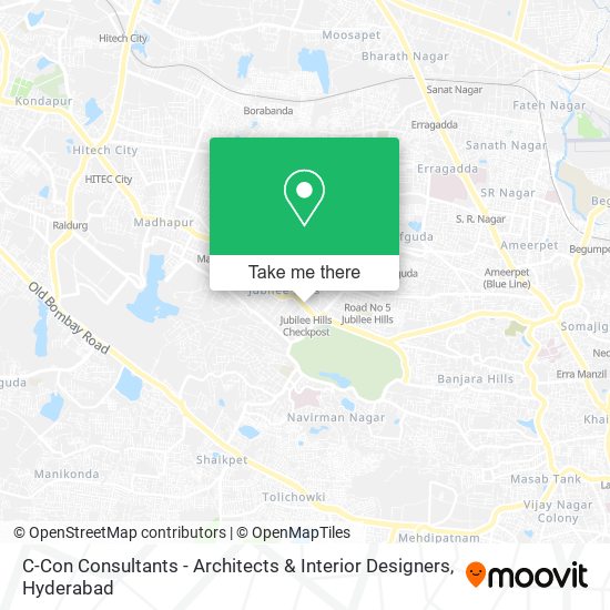 C-Con Consultants - Architects & Interior Designers map