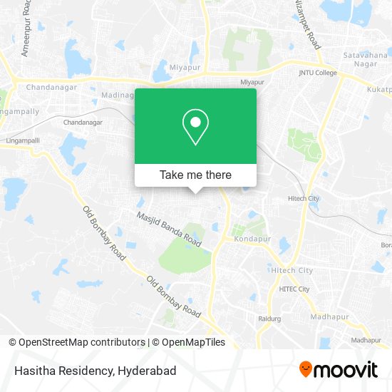 Hasitha Residency map