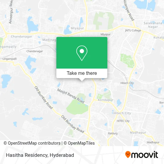 Hasitha Residency map
