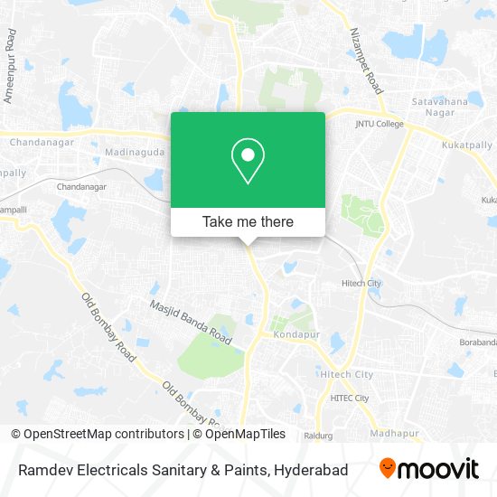 Ramdev Electricals Sanitary & Paints map