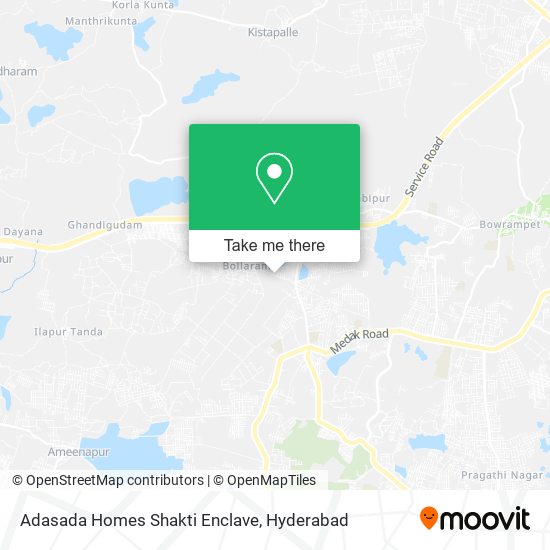 Adasada Homes Shakti Enclave map