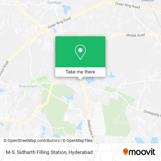 M-S. Sidharth Filling Station map