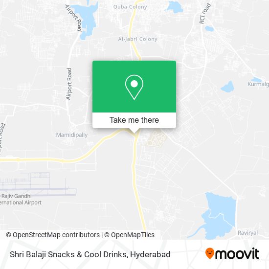 Shri Balaji Snacks & Cool Drinks map