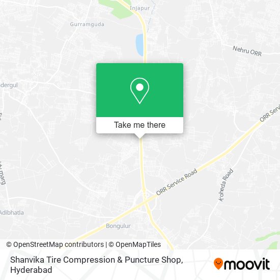 Shanvika Tire Compression & Puncture Shop map