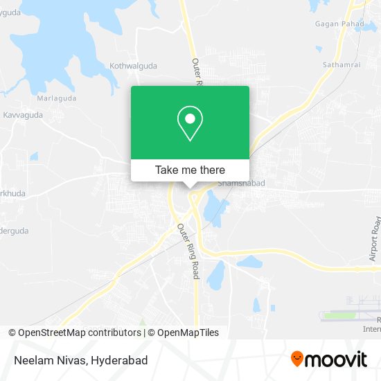 Neelam Nivas map