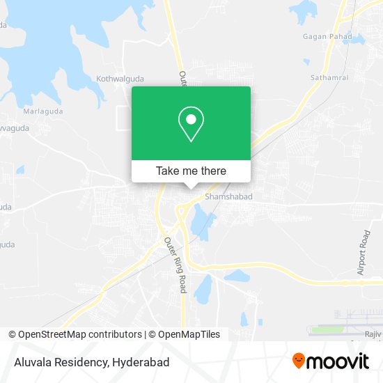 Aluvala Residency map