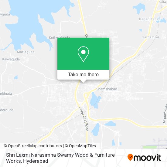 Shri Laxmi Narasimha Swamy Wood & Furniture Works map