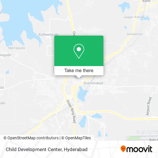 Child Development Center map