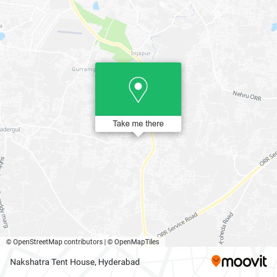 Nakshatra Tent House map