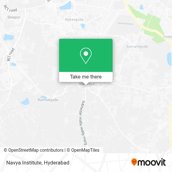 Navya Institute map