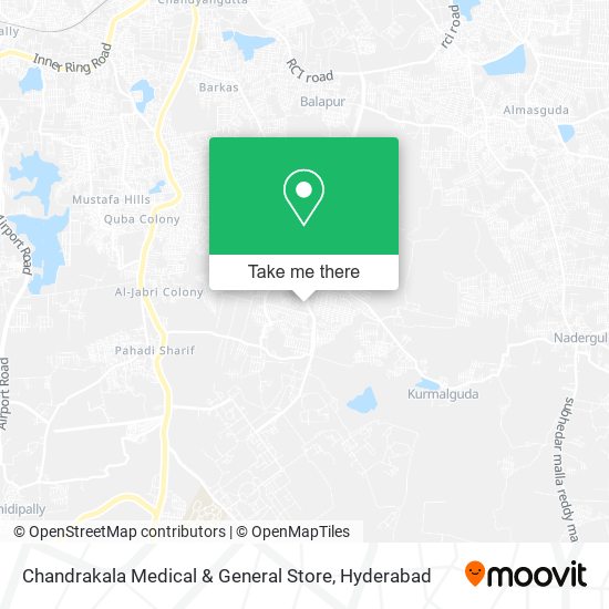 Chandrakala Medical & General Store map