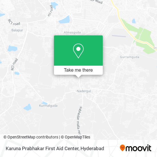 Karuna Prabhakar First Aid Center map