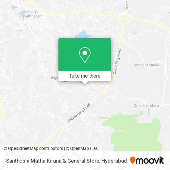 Santhoshi Matha Kirana & General Store map