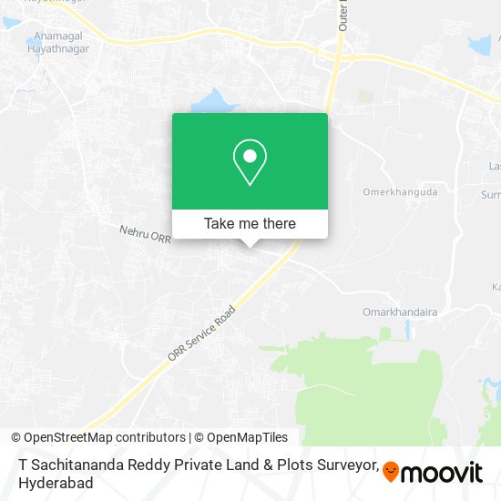 T Sachitananda Reddy Private Land & Plots Surveyor map